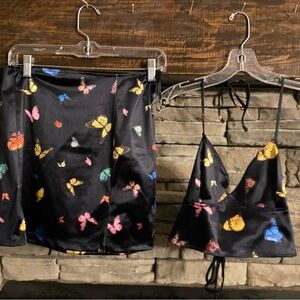 Motel brand two piece skirt‎ and halter top